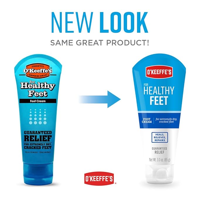 O'Keeffe's K0280004-4 Healthy Feet Foot Cream Tube, 3 oz - Image 5