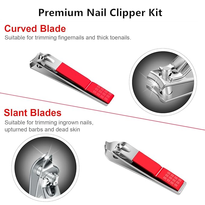 Nail Clippers for Women Manicure Kit for Women Men Manicure Set Nail Clipper - Image 5