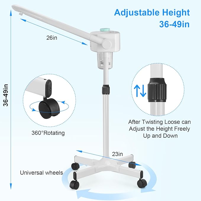 Professional Facial Steamer, Vaporizador Facial Steamer - Image 4
