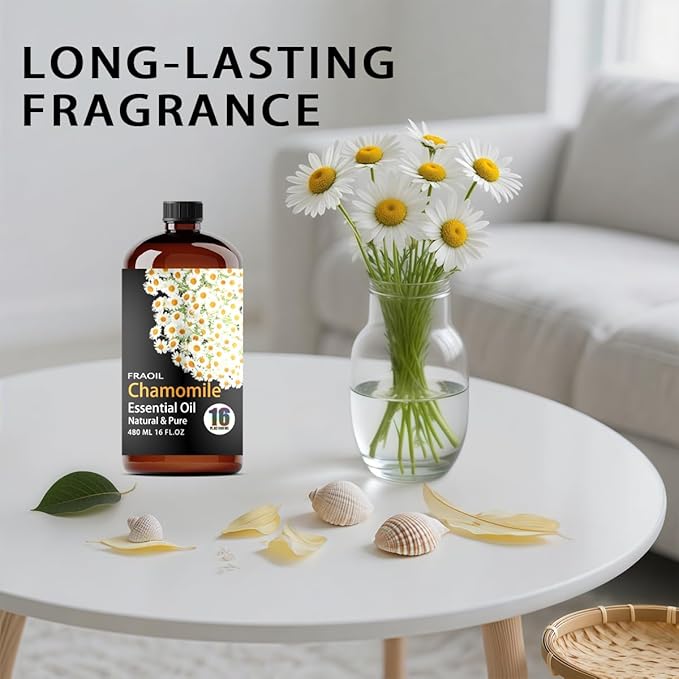 Chamomile Essential Oil, Chamomile Oil 16 Fl Oz 480 ML - Image 4