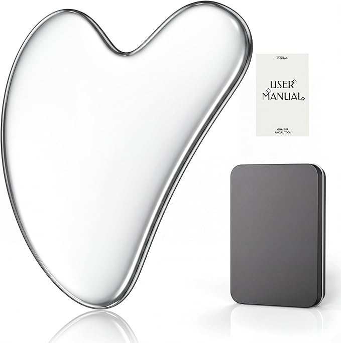 Gua Sha Facial Tool – Stainless Steel Guasha Tool by tophld