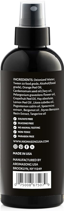 Aromasong Fresh Citrus Pillow Spray - Image 8