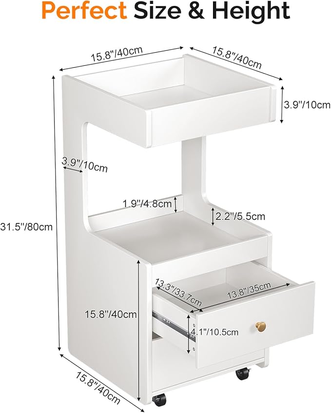 Salon Trolley Cart, Esthetician Cart - Image 5
