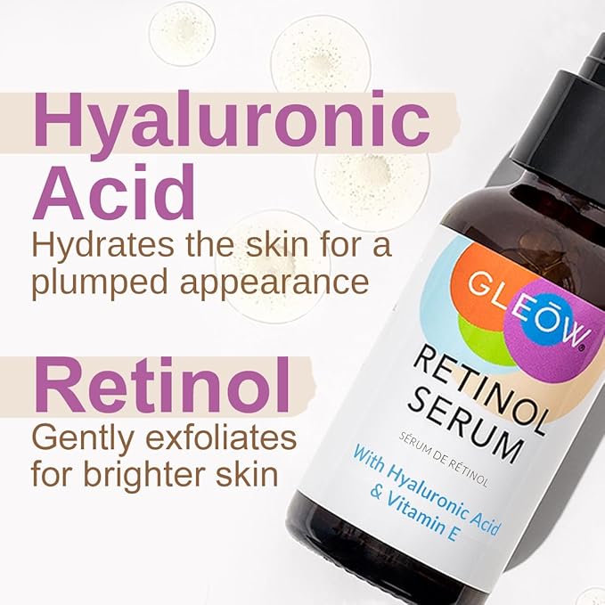 GLEOW Retinol Serum for Face - Image 5