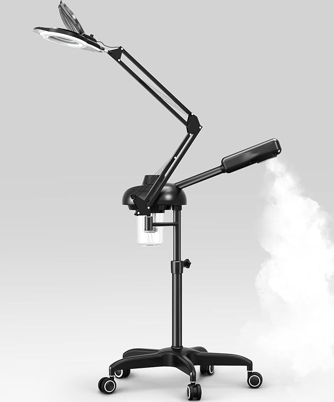 TASALON 2-in-1 Professional Facial Steamer, Hot Ozone Face Steamer - Image 8