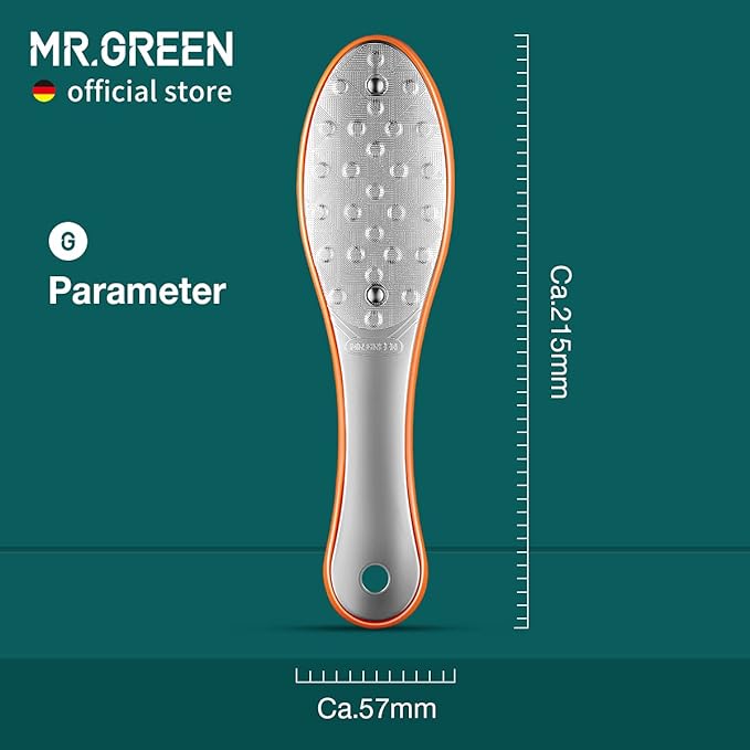 MR.GREEN Foot File Double Sided Pedicure Foot Care Tools Professional Callus - Image 7