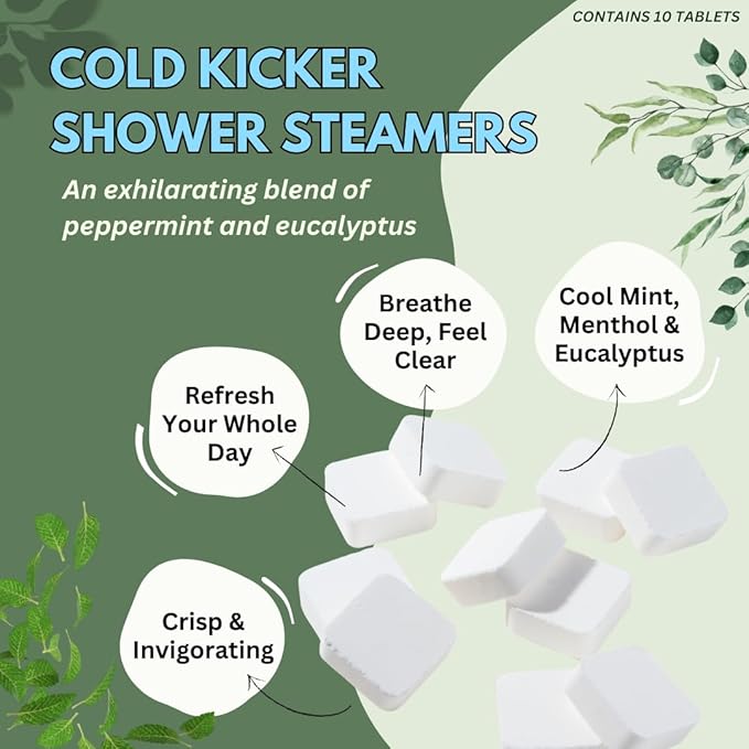 Cold Kicker Shower Steamers Aromatherapy - Image 2