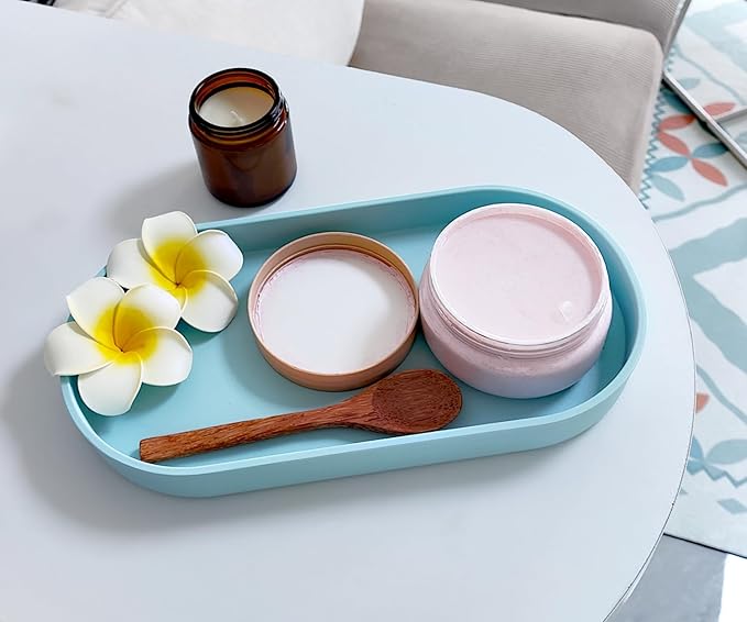 Blue Small Tray, 3 Pack Oval Tray - Image 9