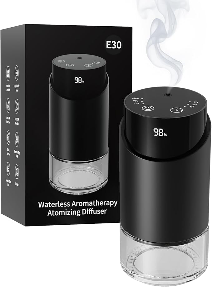 Waterless Essential Oil Diffuser Aromatherapy Scent Diffusers by MRSCOZGalaxyProjector
