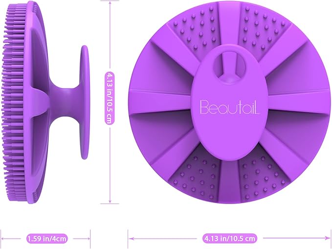 Silicone Body Scrubber, BEAUTAIL Shower Bath Scrubber, More Hygienic Than - Image 7