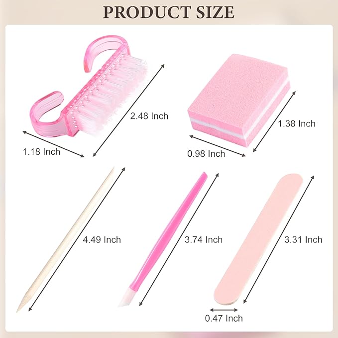 SUTOKAKA 10 Sets Disposable Manicure Prep Kit - Image 2