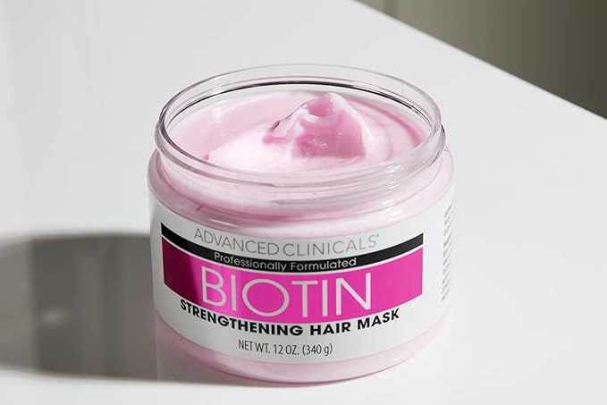 Advanced Clinicals Biotin Hair Treatment Anti-Breakage Repair Hair Mask. - Image 7