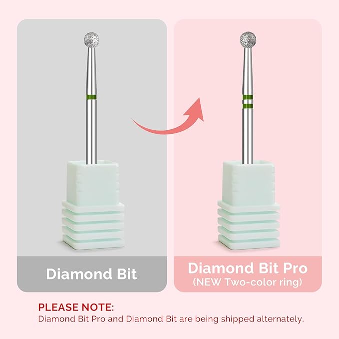 MelodySusie 4mm Ball Shape Cuticle Clean Nail Drill Bit 3/32'', Professional - Image 3