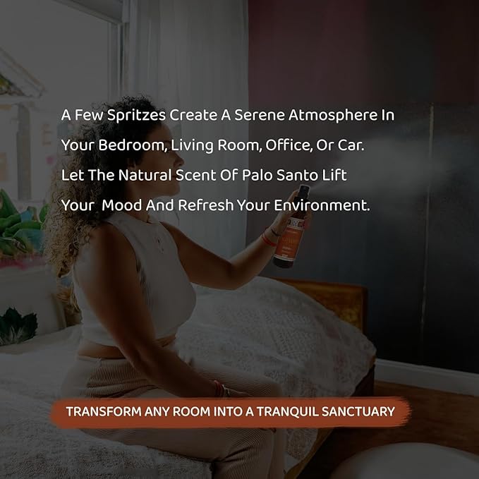 Sacred Element's Palo Santo Room Spray | Natural Purifying Mist - Image 5