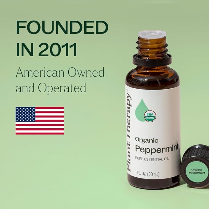 Plant Therapy Organic Peppermint Essential Oil 30 mL, 100% Pure, USDA Certified - Image 6