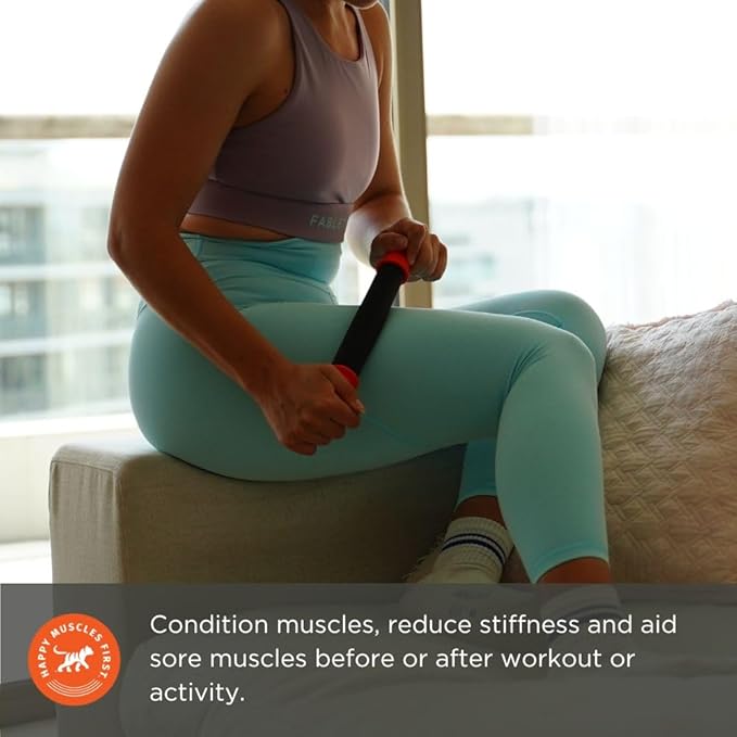 Tiger Tail 11in Massage Stick Portable Roller, Deep Tissue Foam Roller - Image 7