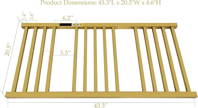 Luxury Heated Towel Rack Wall Mounted Towel Warmers, 14 Bars Towel Warmer Rack - Image 2