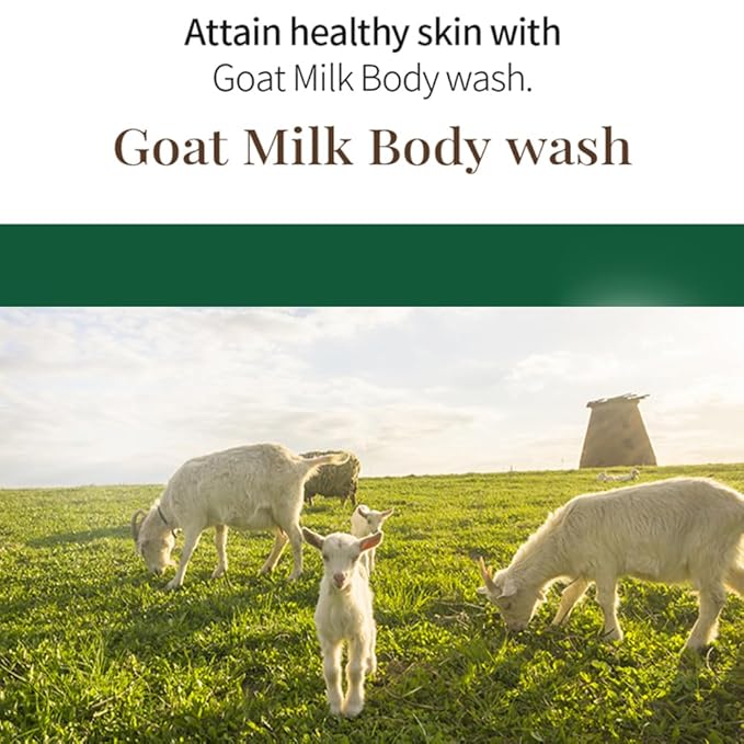 SHOWERMATE Goat Milk Body Wash Strawberry 27 fl oz / 800 ml - Image 6