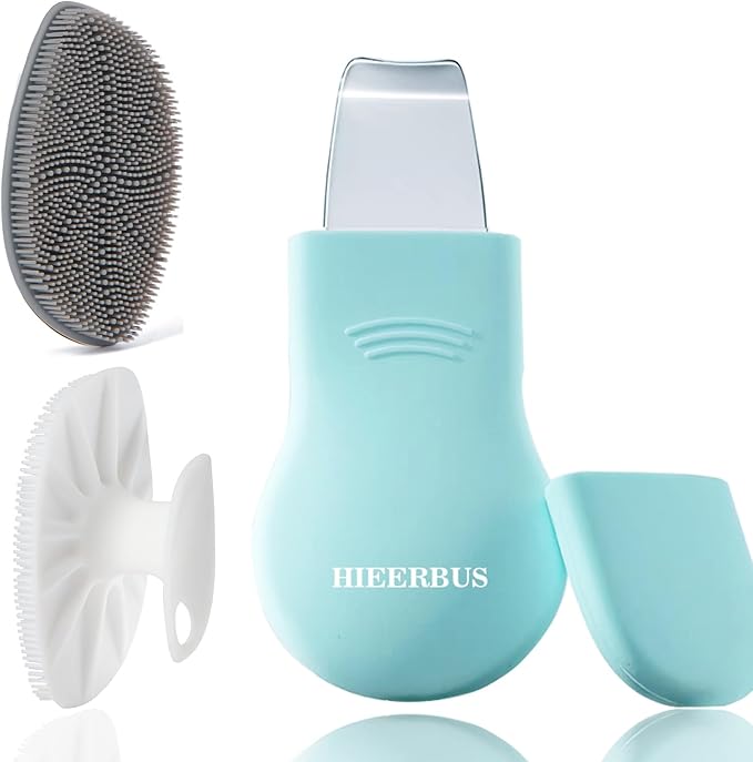 Silicone Face Scrubber, Facial Cleansing Brush Silicone Face Wash Brush by HieerBus