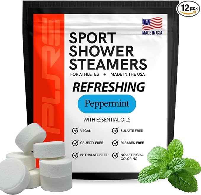 Pure Refreshing Sport Shower Steamers by PureAthlete