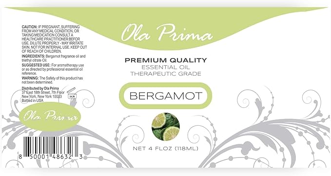 Ola Prima Bergamot Essential Oil - Image 2