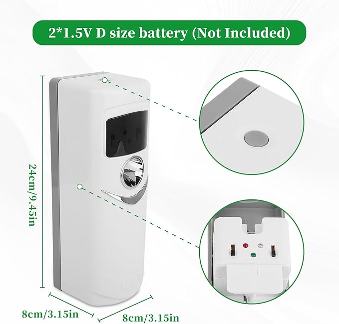 Automatic Air Freshener Dispenser, Wall Mount/Free Standing Commercial Electric - Image 4