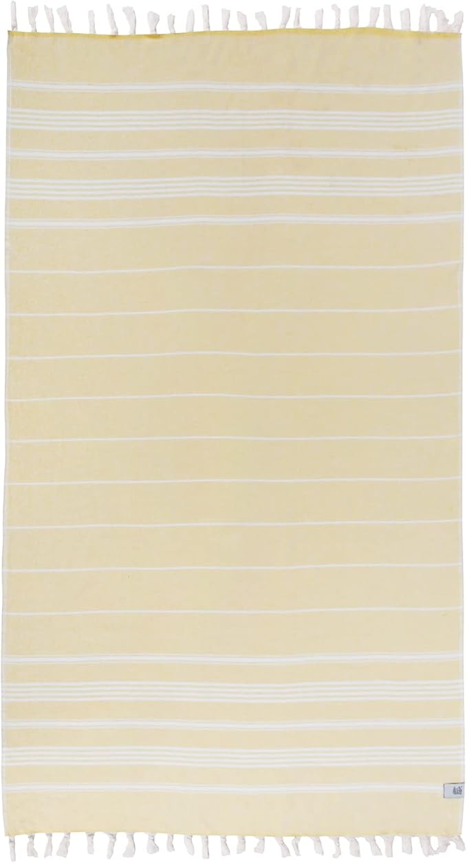 Beach Towel | Cotton Beach Towels, Sand Free, Highly Absorbent, Quick Dry by LA%60HAMMAMFINELIVING