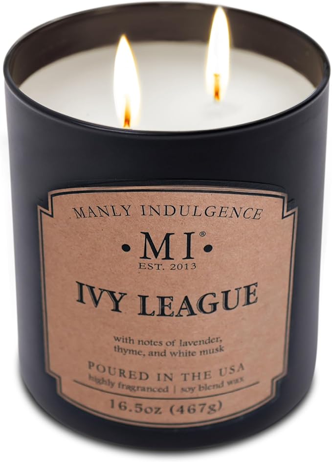 Manly Indulgence Ivy League Scented Candles - Image 3