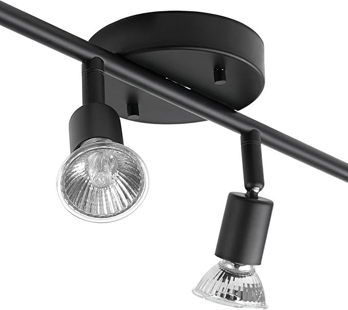 Globe Electric 59354 Payton 4-Light Track Lighting, Matte Black - Image 6