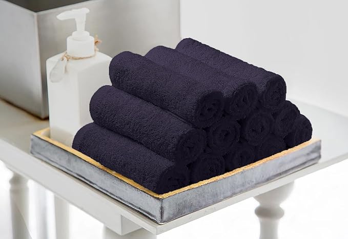 Avalon Towels Cotton Washcloths – Size 12x12 Inches, 100% Ring Spun Cotton - Image 4