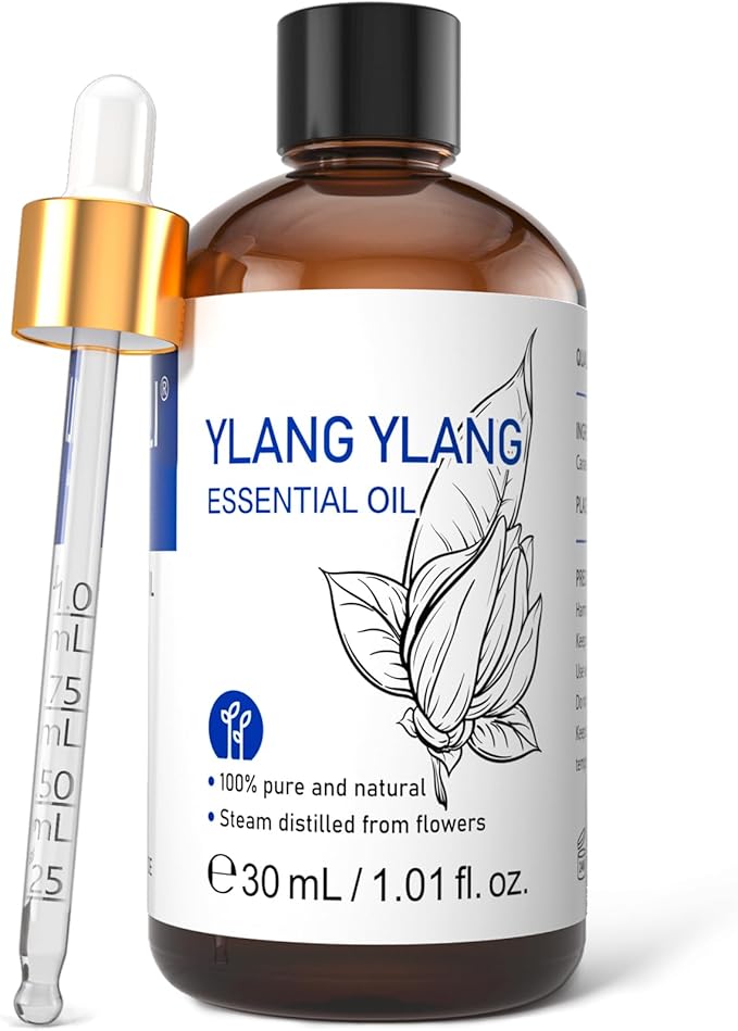 HIQILI Ylang-Ylang Essential Oil, Long-Lasting Scent by HIQILI
