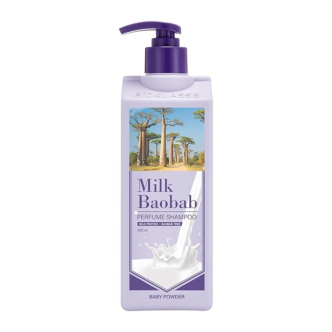 Milk Baobab Hydrating Shampo, Nourishing Korean Hair Care, Long-Lasting Baby - Image 2