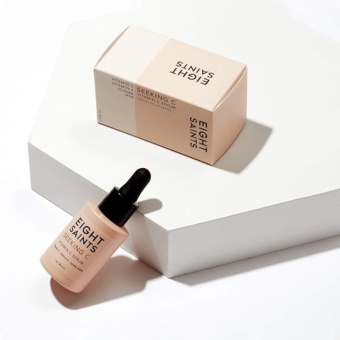 Eight Saints Vitamin C Serum For Face, Anti Aging Facial Serum, Hyaluronic Acid - Image 2