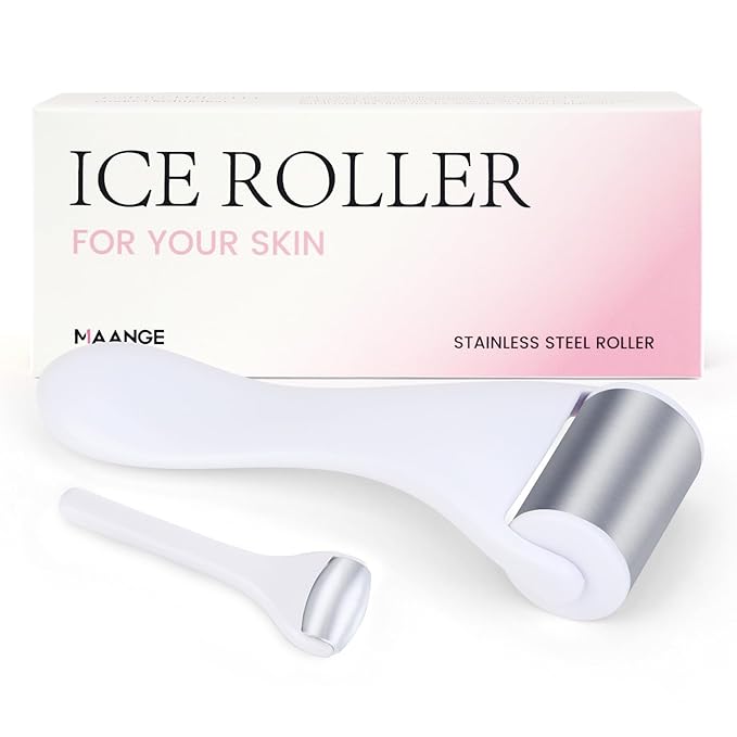 MAANGE Ice Roller For Face & Eye Roller for Puffiness, Stainless Steel Facial - Image 9