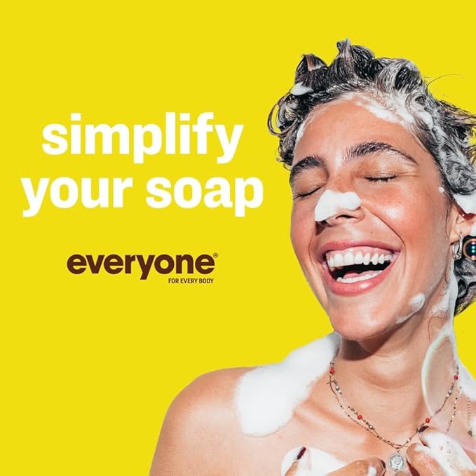 Everyone 3-in-1 Soap, Body Wash, Bubble Bath, 1 Gallon, Coconut and Lemon - Image 8