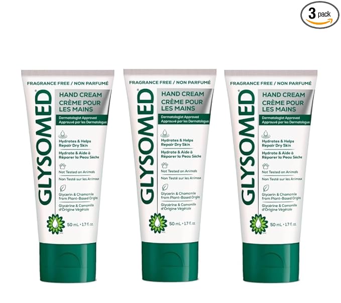 Glysomed Hand Cream 1.7 Oz Purse Travel Size Fragrance Free by Glysomed