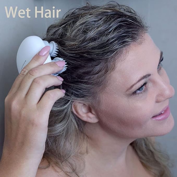 Electric Scalp Massager, Head Scratcher Mimics Four-Finger Kneading Massage - Image 3