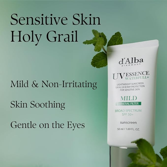 d'alba Piedmont Italian White Truffle Waterfull Mild Sunscreen, Mineral - Image 4