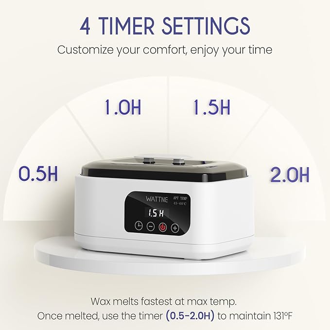 Wattne Paraffin Wax Machine for Hands & Feet – Paraffin Wax Warmer Moisturizing - Image 3
