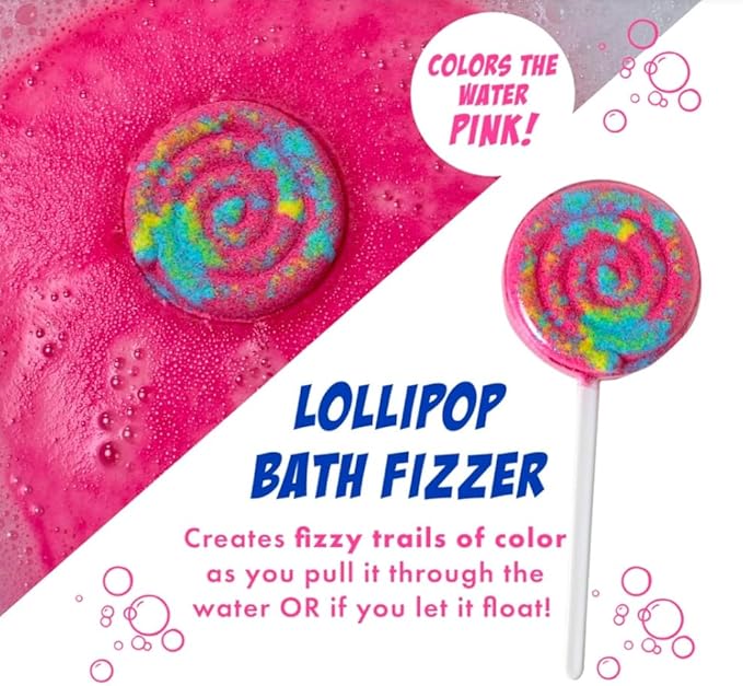 Mr Bubble Sweet Treats Bath Set, Lollipop Fizzer, Gummy Bear Bubble Bath - Image 4