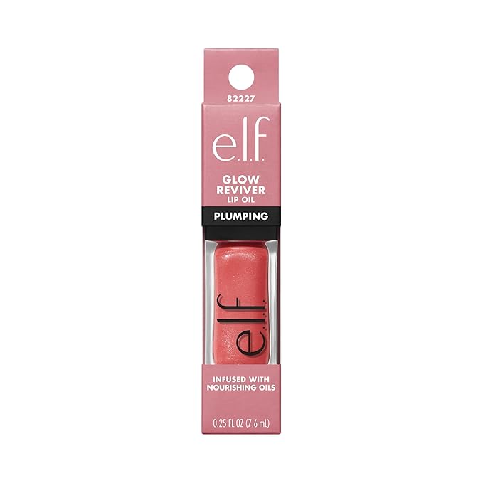 e.l.f. Glow Reviver Plumping Lip Oil, Tinted Lip Plumper - Image 9
