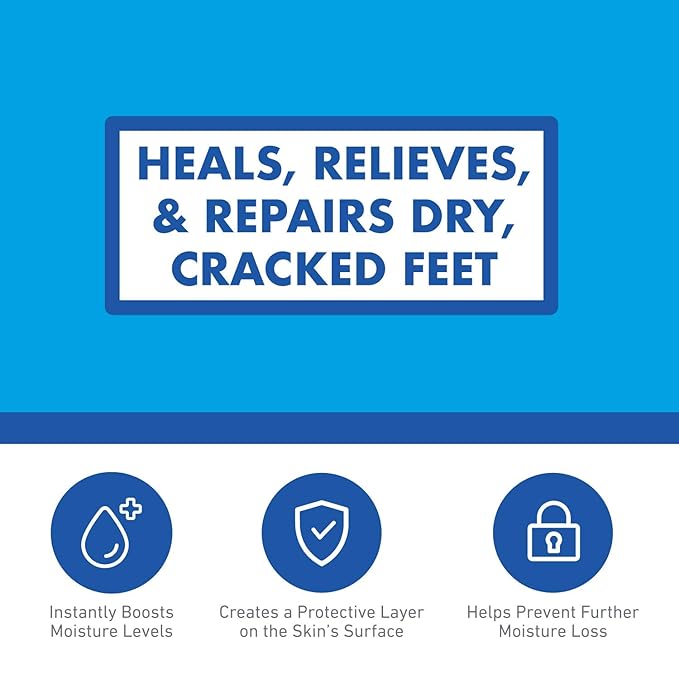 O'Keeffe's K0280004-12 Healthy Feet Foot Cream Tube, 3 oz - Image 4