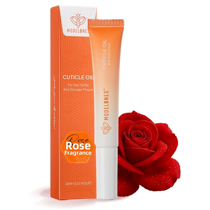 modelones Cuticle Oil Pen Rose for Growth and Strength Nail Growth Oil Cuticle by MODELONES