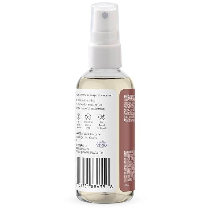 Aura Cacia Patchouli and Sweet Orange Aromatherapy Mist - Image 2