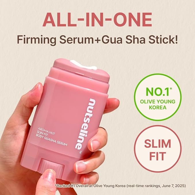 Nutseline Slim Fit Gua Sha Serum – Korean Beauty Firming & Contouring Body Serum - Image 2