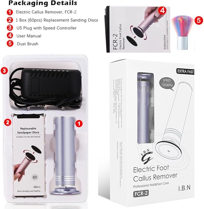 Upgraded Electric Callus Remover - Image 7