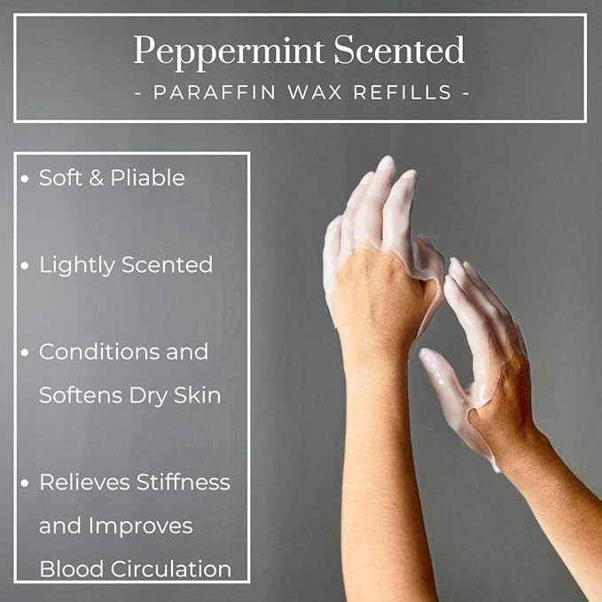 6lb Peppermint Scented Paraffin Wax - Image 2