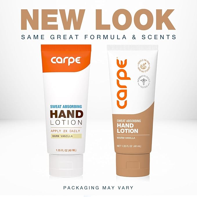 Carpe Sweat Absorbing Hand Lotion A dermatologist-recommended smooth lotion - Image 9