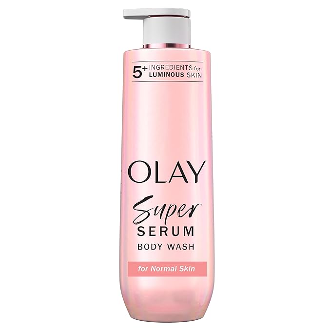 Olay Super Serum Body Wash for Normal Skin, 24hr Long Lasting Hydration by Olay