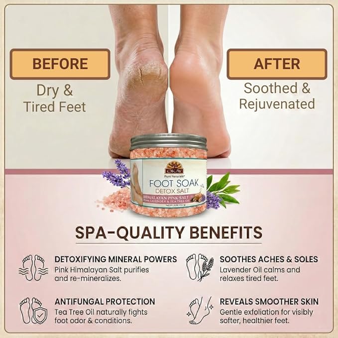 OKAY Foot Soak Detox Salt - Image 2